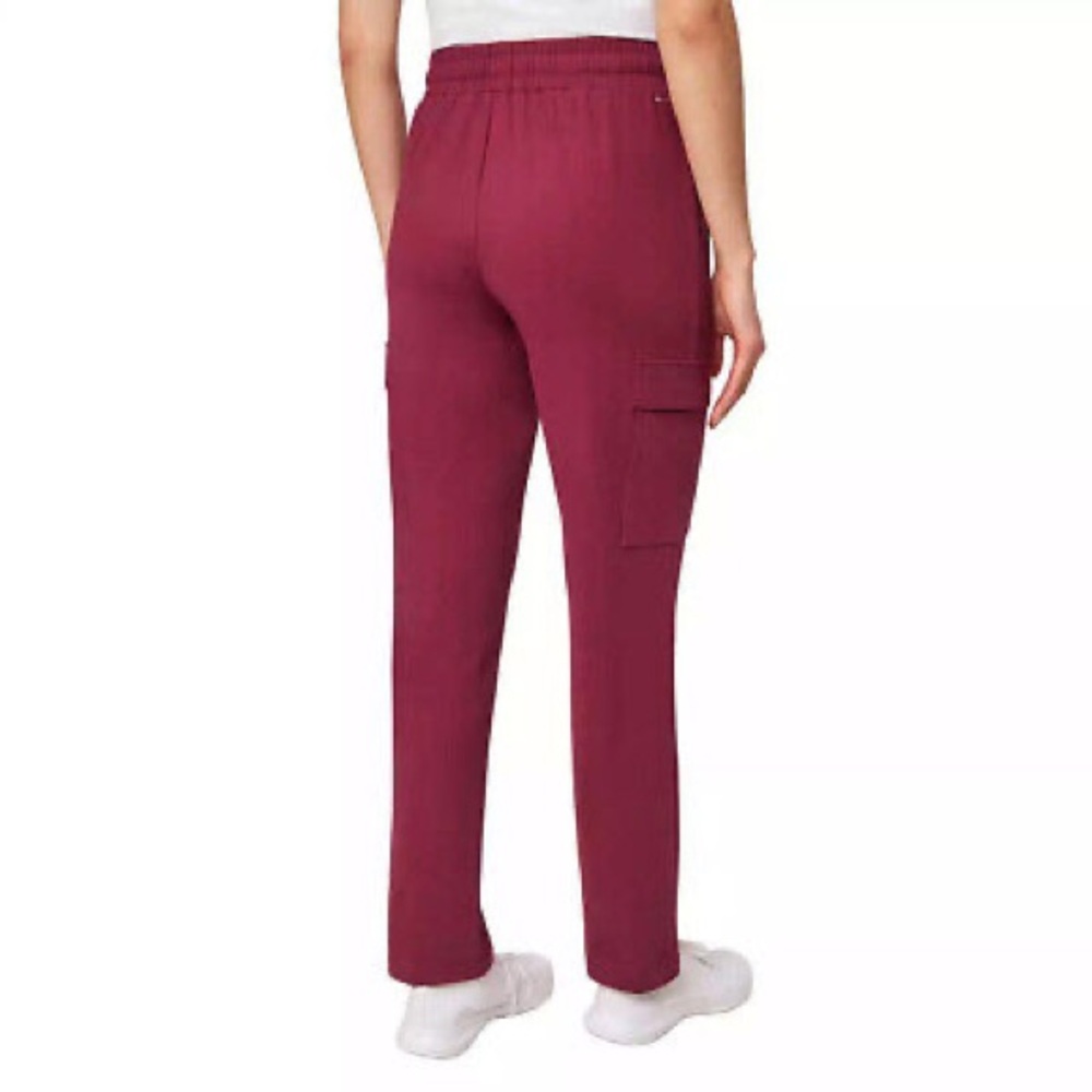 Mondetta Women's Maroon Cargo Joggers - Picture 3 of 4